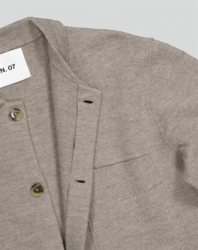 NN. 07 - Jonas 6398 Overshirt - Khaki Beige